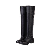 Anime Eren Jaeger Black Brown Cosplay Shoes Boots Accessory Halloween Props